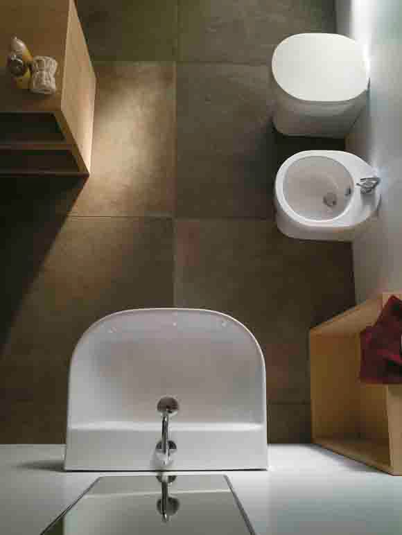 Linea bagno M2 di Ceramica Galassia