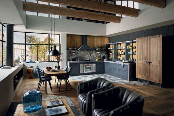Cucine industrial chic: Brera 76