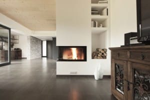 Villa Cedar: il camino