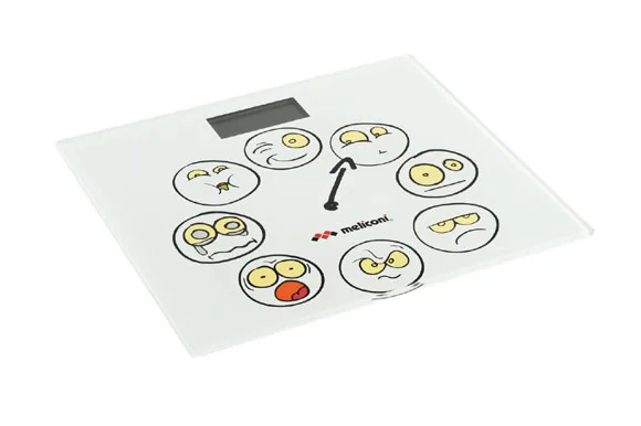 Bilancia pesapersone Emoticons di Meliconi (photo credit www.meliconi.com)