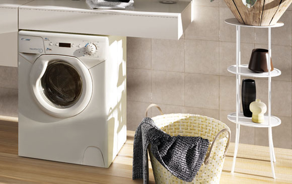 Elettrodomestici slim: lavatrice Acquamatic (photo credit www.candy.it)
