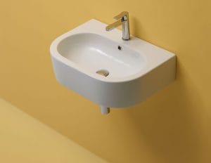 Lavabo sospeso Flo di Kerasan