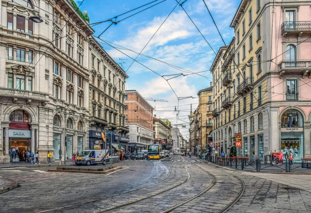 scorcio di Milano