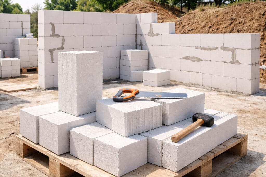 blocchi di calcestruzzo cellulare
