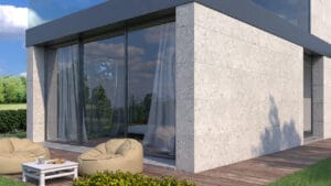 Cappotto in gres porcellanato con sistema ISOCLIP®