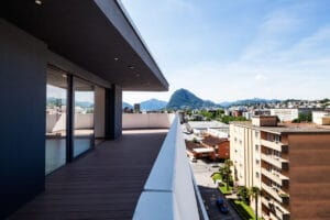 balcone con panorama
