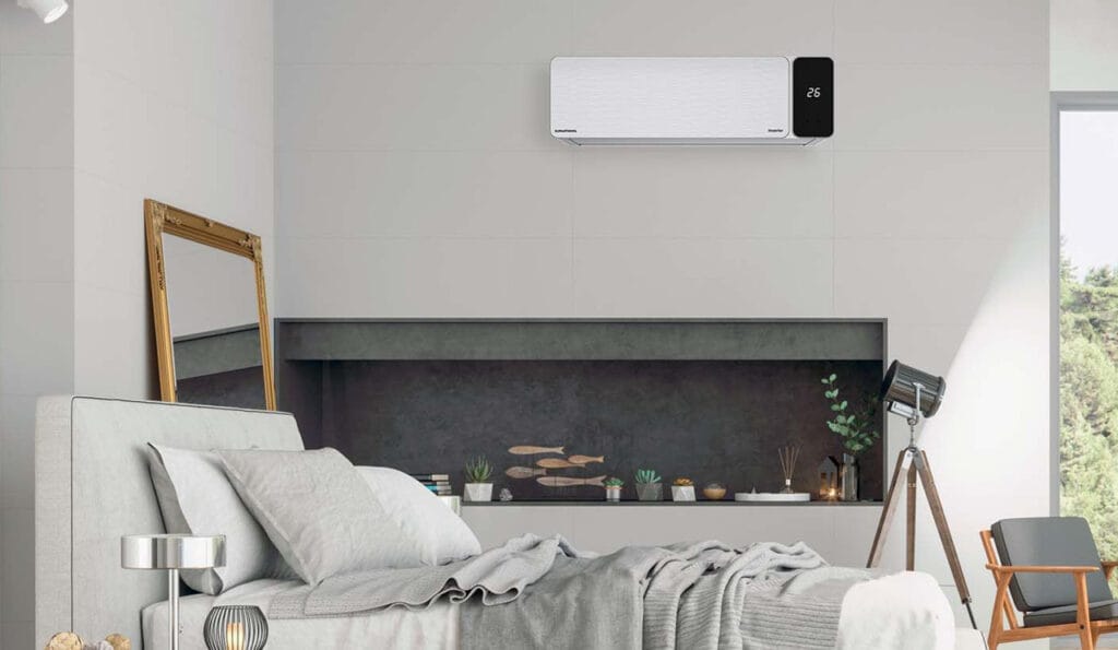condizionatore in camera da letto
