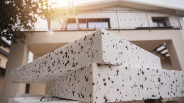 blocchi di materiale isolante