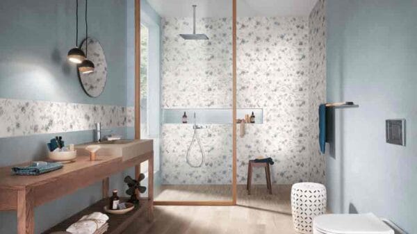 doccia a pavimento senza piatto