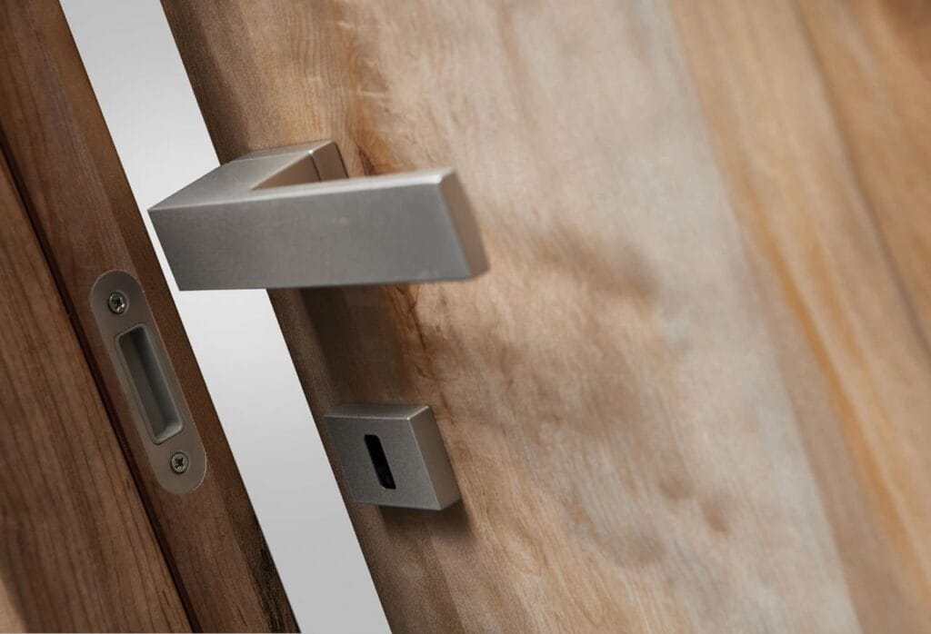 primo piano di maniglia