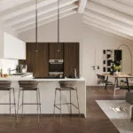 cucina in mansarda