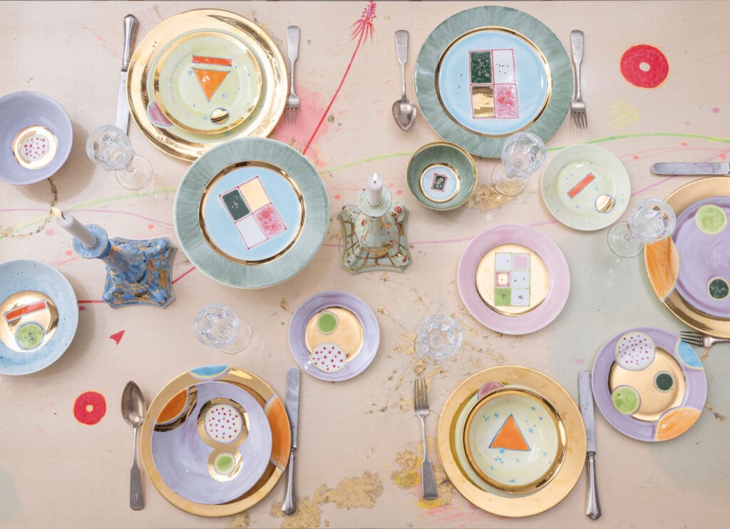 mise en place colorata