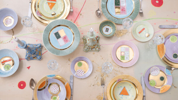 mise en place colorata