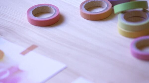 nastri biadesivi colorati