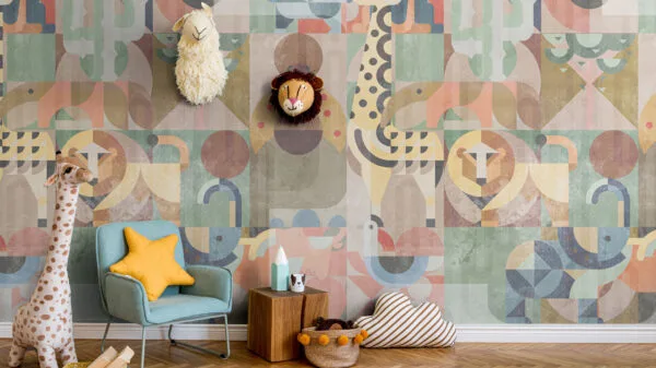 carta da parati per camera bimbi