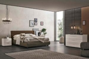 parete dietro al letto