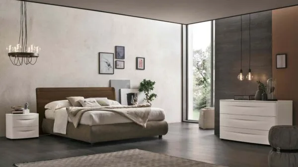 parete dietro al letto