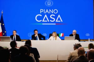 conferenza stampa Piano Casa