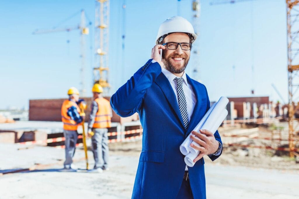 architetto in cantiere