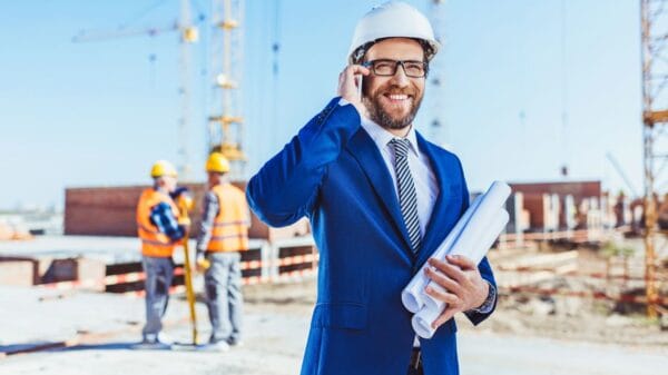 architetto in cantiere