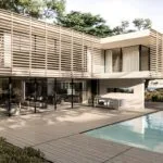 villa immersa nel verde
