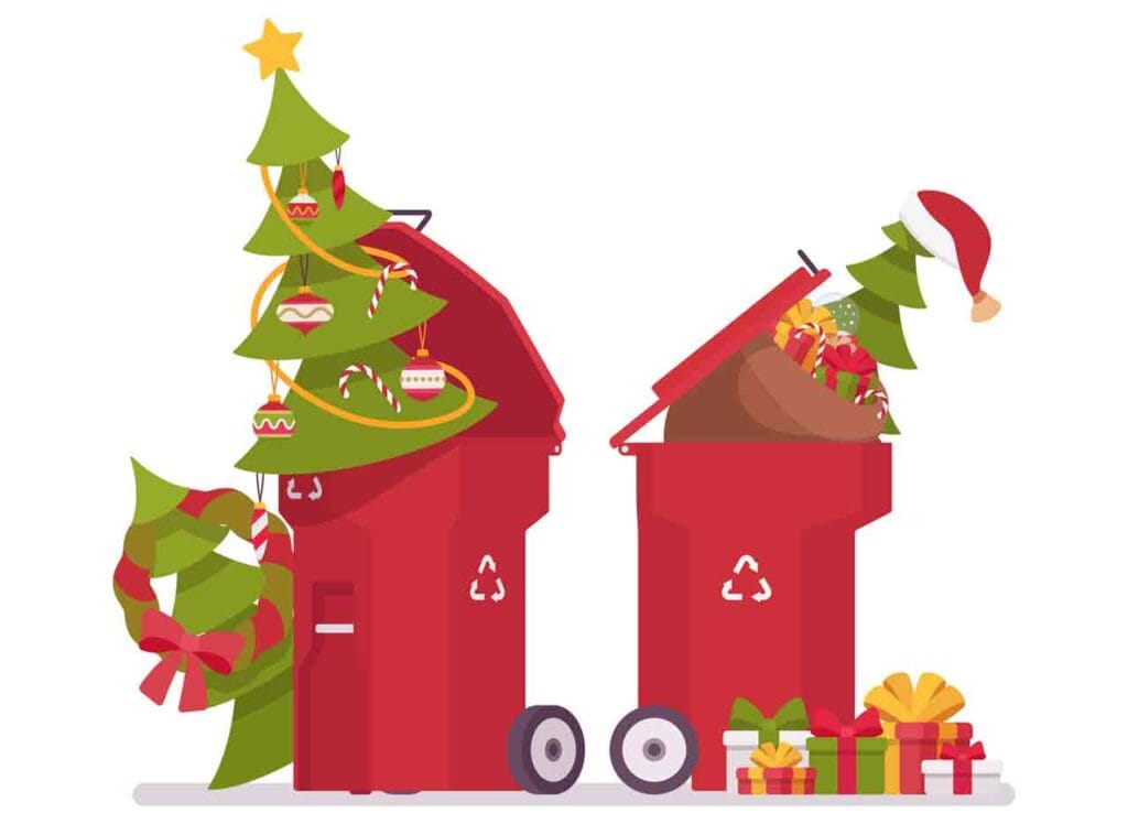 rifiuti di Natale