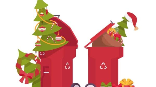 rifiuti di Natale