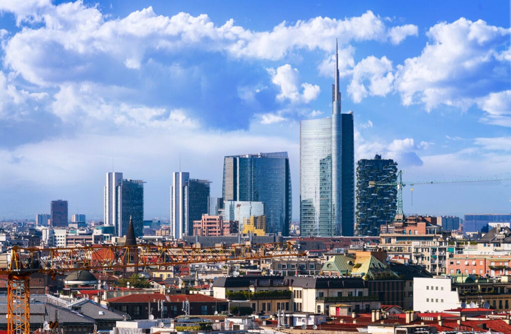 skyline di Milano