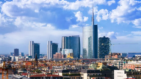 skyline di Milano