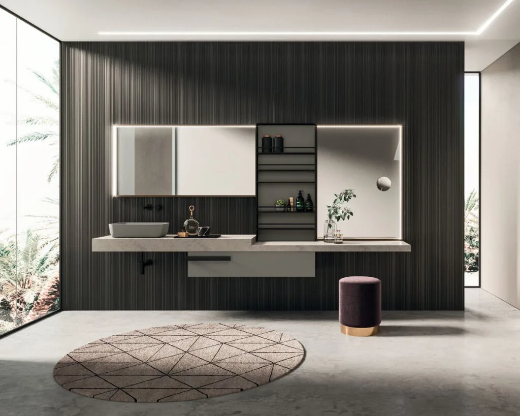 specchio del bagno