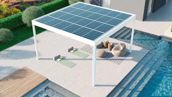 tettoia fotovoltaica
