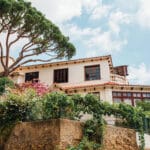 scorcio di villa nel verde